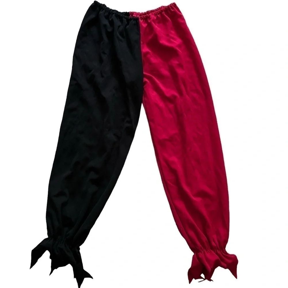 California Costumes Child Evil Jester Halloween Costume Red Black Size M 8-10